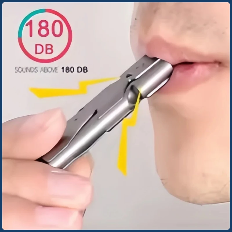 صافرة قلادة المفاتيح عالية ديسيبل المحمولة في الهواء الطلق بقاء أداة التخييم في حالات الطوارئ #3