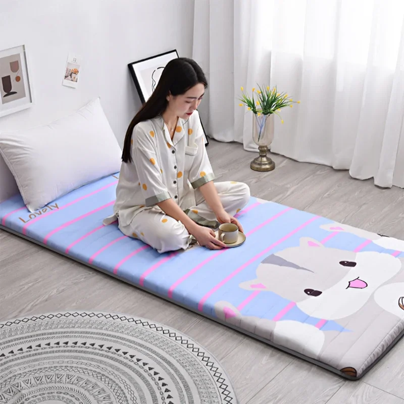 Single Bed Positions Armchair Bed Mattress Tatami Inflatable Sleeping Mattress Bedroom Furniture Room Futon 1 Person Bed