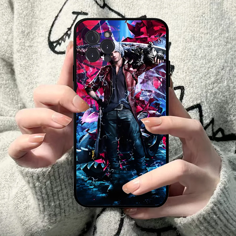 Game C-Cry M-May D-Devil Phone Case Silicone Soft for iphone 15 14 13 12 11 Pro Mini XS MAX 8 7 6 Plus X XS XR Cover