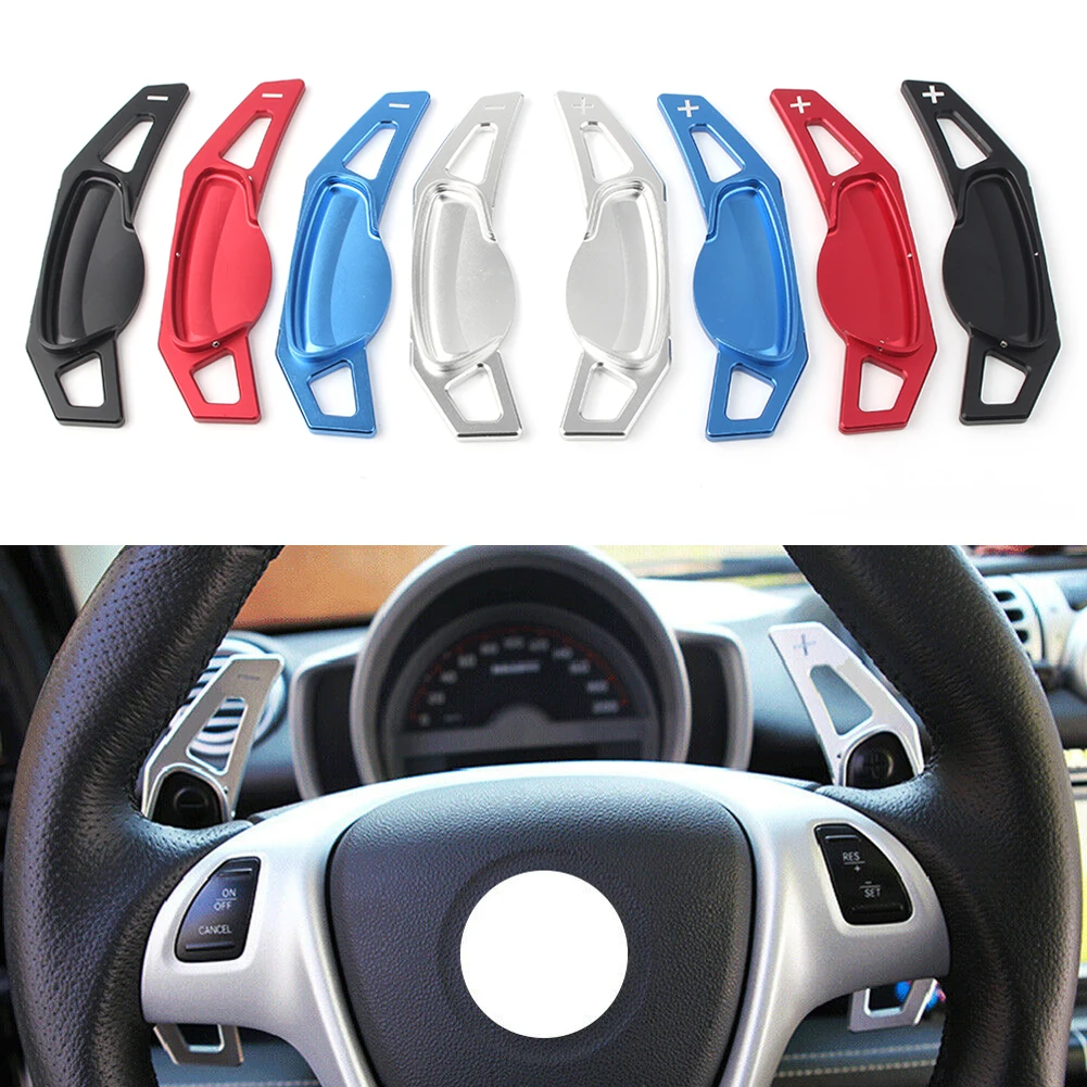 

Car Steering Wheel Shift Paddle Extension For Smart Fortwo W451 2007-2014 For Forfour W453 2015 2016 2017