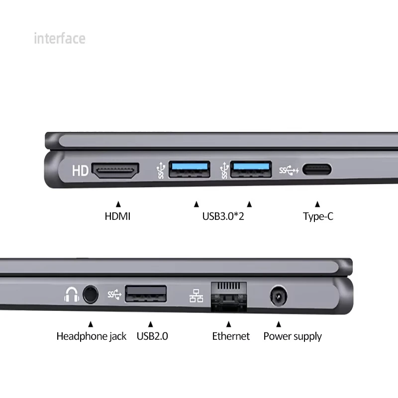 S3 NEW Ultrabook Computer 15.6 Inch Intel Core i9-12900H/i7-8750H Por Laptop 2*DDR4 2*M.2 SSD  Windows 11 Fingerprint Unlock BT