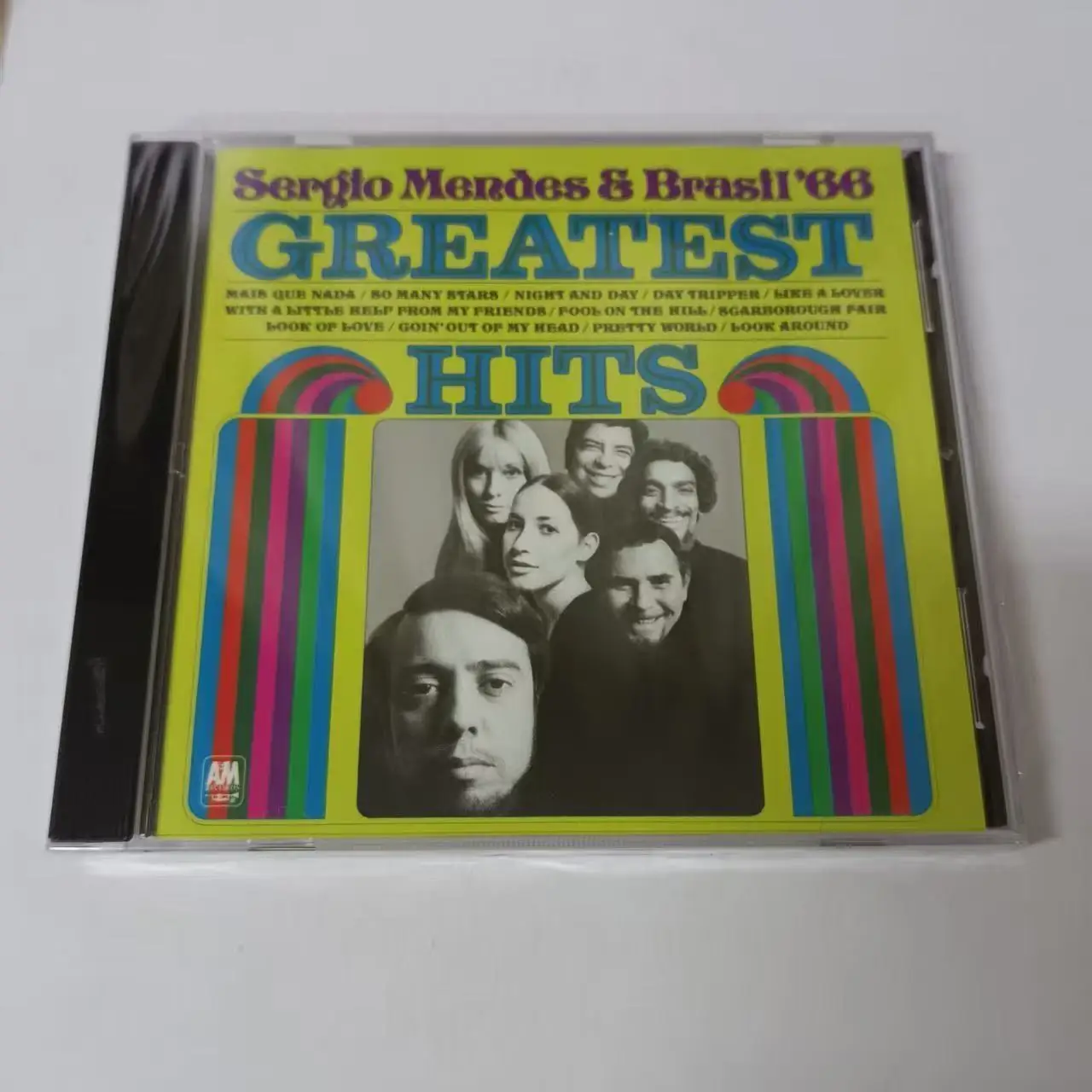 

JAZZ Sergio Mendes & Brasil '66Greatest Hits Европейская и американская версия Музыкальный компакт-диск Альбом Музыкальная запись Косплей Walkman Автомобильный саундтрек