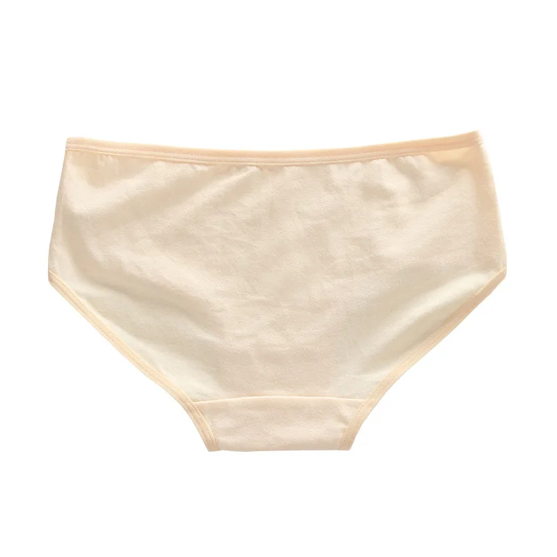 4 Stück Kinder-Baumwollhöschen, Kinderunterwäsche, Mädchen-Slips, Dessous, niedliche einfarbige Shorts, bequeme Unterhose für Teenager-Mädchen – Detail 7