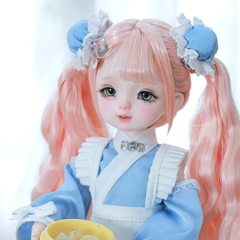 Bjd Six-Point Girl Doll Sd Cute Doll Yenny Pan Ni Resin Joint Action Figure New Product Handcrafted Custom Festival Gift