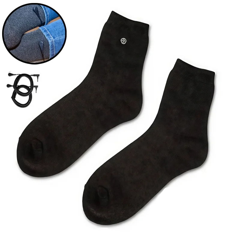 

Заземляющие носки для заземления к земле, для сна, снятия боли, снятия тревоги, восстановления, улучшения сна, йоги, стопной терапии