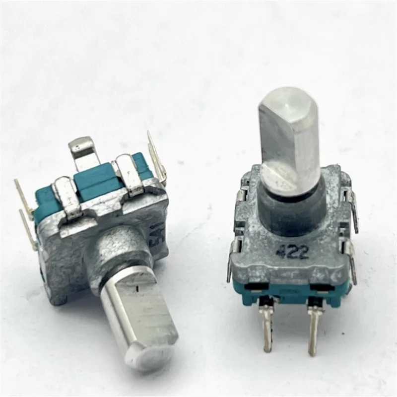 5 PCS POSTEC encoders EC11B15D2Z24C01 with switch 30 positioning 15 pulse axis length 13MM