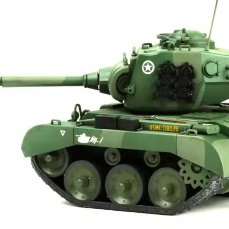 ถังประกอบโมเดล Meng Q Wwt-010 US M26รถถังหนัก Pershing ไม่ต้องใช้กาวเครื่องประดับของขวัญ