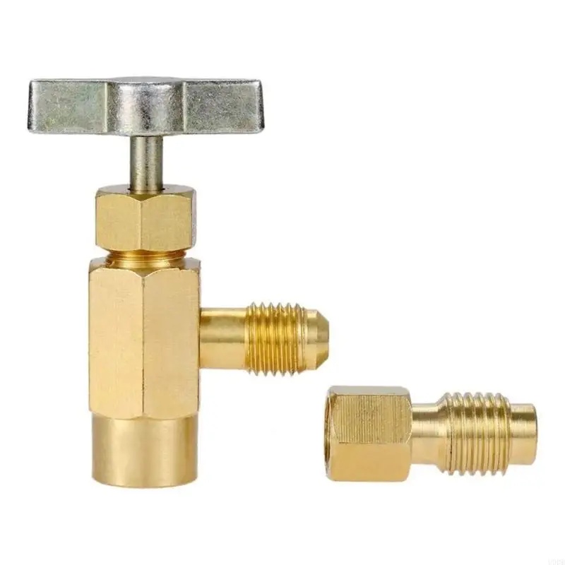 Praktis R134A Pengisian Katup AC Valves Safety Refrigerants Valves Metal AC