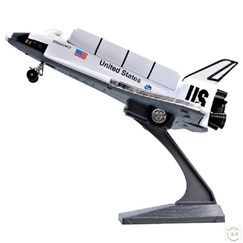 Space Shuttle Die Cast Model with Light Music for Kids, Space Craft, Space Plane, 1:100 Alloy, 19cm Length