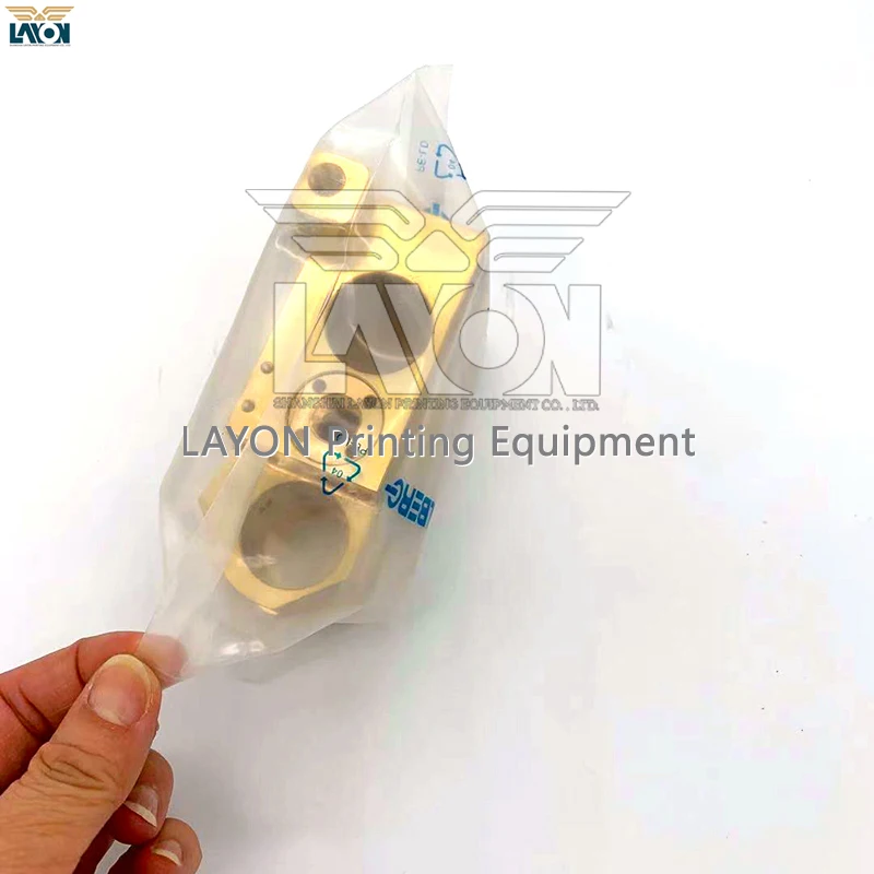 LAYON – jauge de traction siège en cuivre C5.072.201 C5.072.202, Guide latéral pour Machine d'impression Heidelberg, boîtier CD102, disposition latérale DS OS 1 pièce