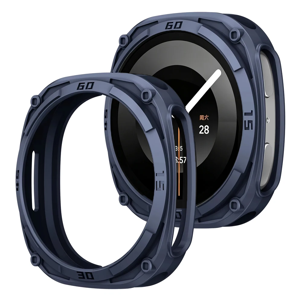 Robuste Hülle für Samsung Galaxy 9 8 44mm 40mm Zubehör Harter PC-Stoßfänger Schutzrahmen Schutzabdeckung für Galaxy Watch 9 – Detail 2