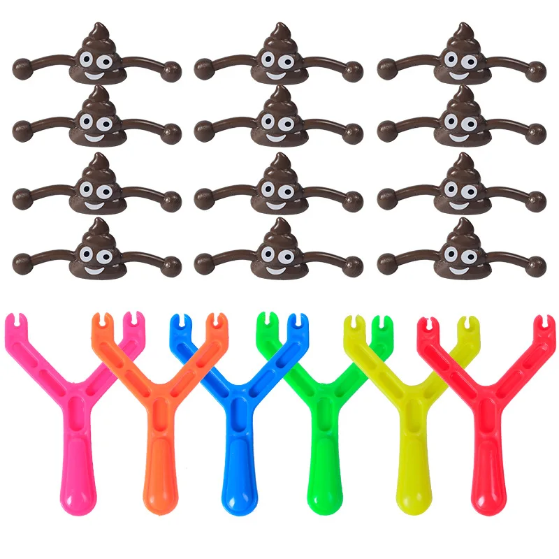 Fun and Colorful Shooting Fake Poop Funny Toys Suitable for Children's Birthday Party Bagging Machine Boys and Girls Party Gifts