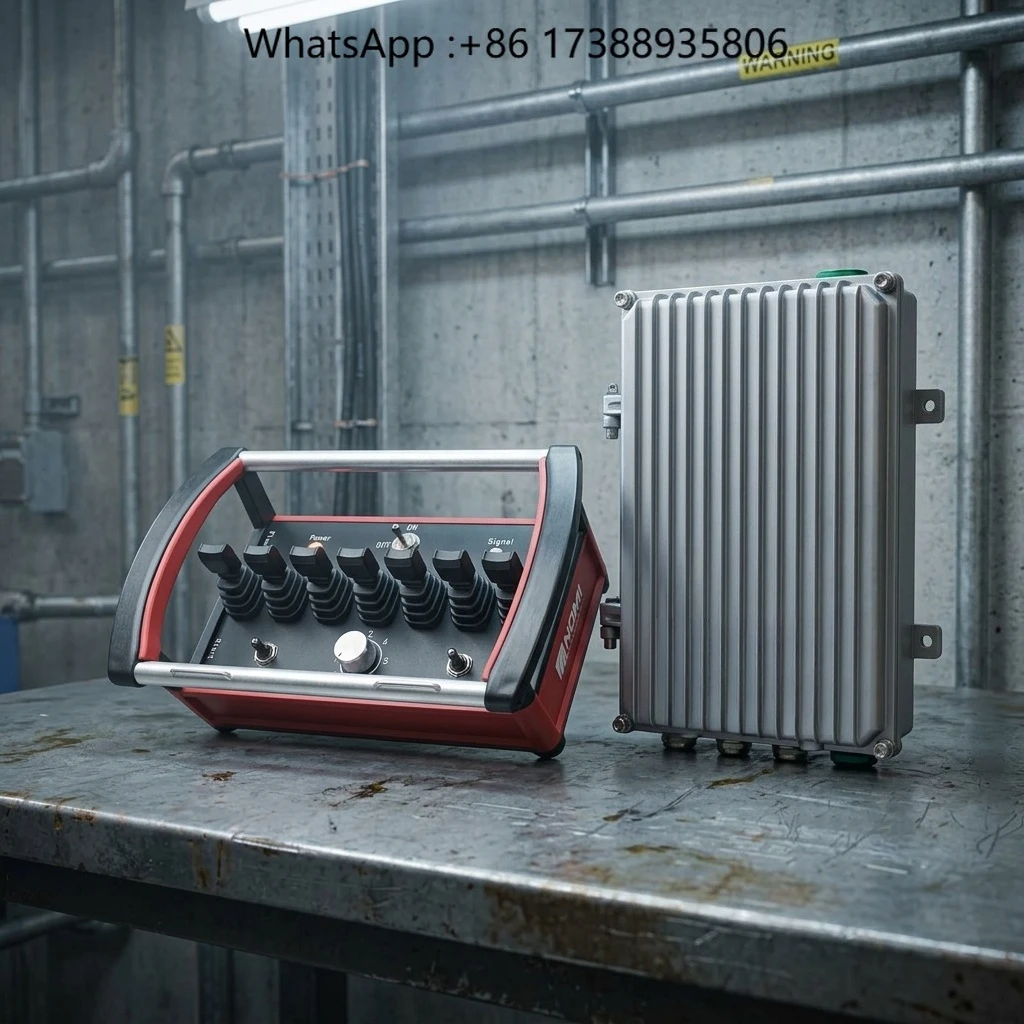 New Designed Ergonomic Handheld Remote Control Anti-slip Hydraulic Controller for Long-hour Engineering Work