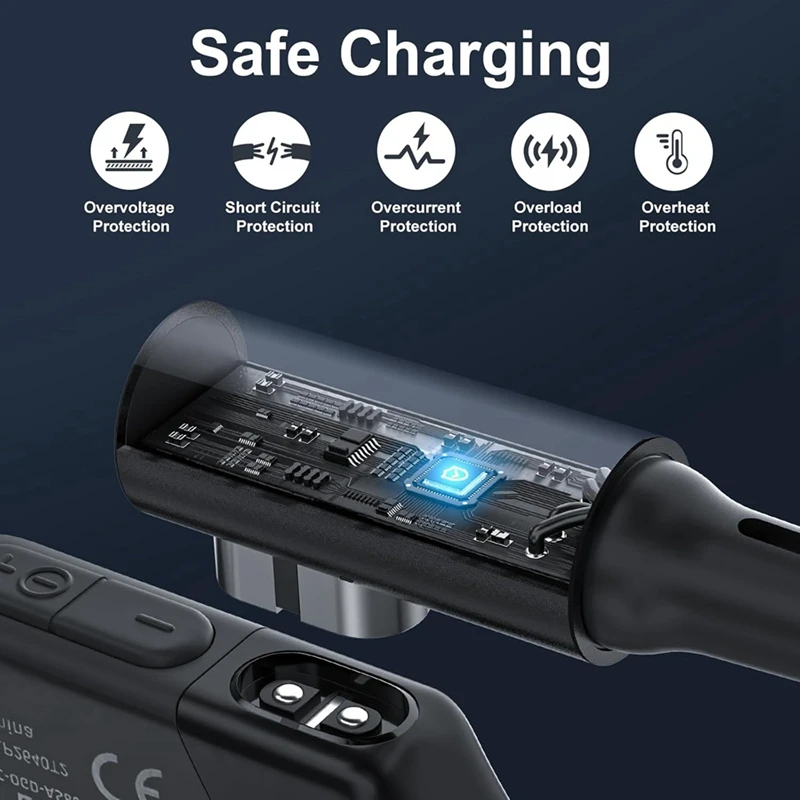 2PCS Charging Cable Cord for Aeropex AS800/S803/S810/AS700 OpenRun Pro/OpenRun/Headphone Charger  -Miuai】