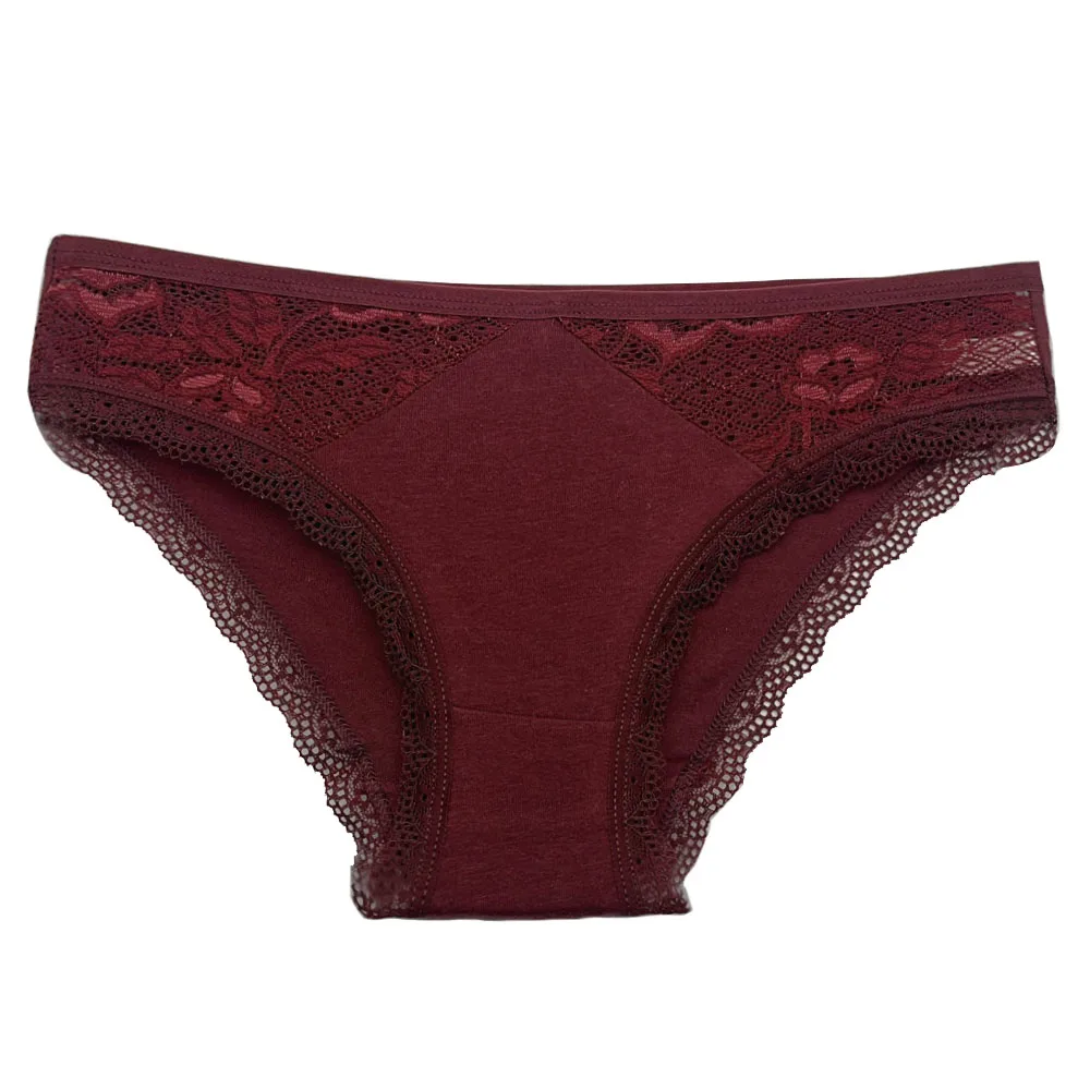 Lady Underwear 5 PCS/SET Sexy Lace Underpants Fashion Female M-XL Women Panties Cotton Briefs