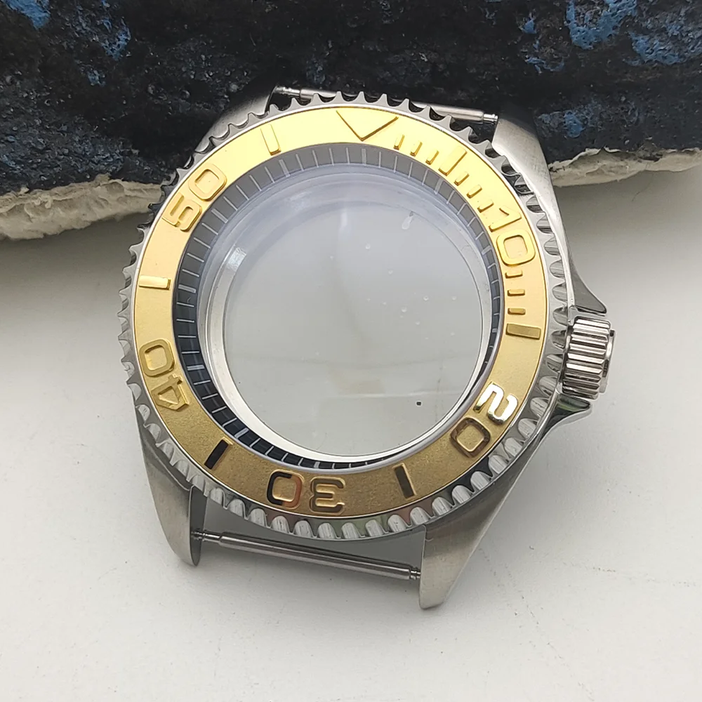 42 mm case fittings, matching bezel, sapphire double-thicknessed glass, NH35 case for NH36 movement image 6