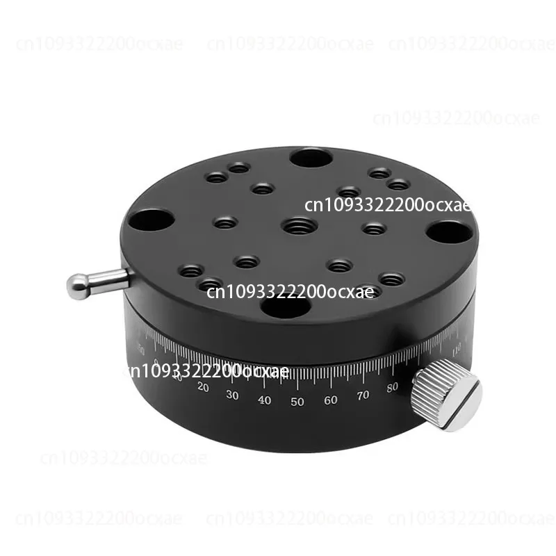 

R-axis manual rotary slide knob displacement platform 360º fine adjustment angle index dial REG25/40/60