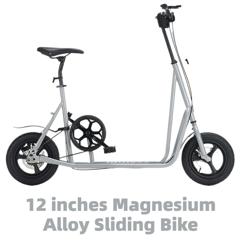 

Portable Magnesium Alloy Mini Bike Disc Brake Design Lightweight Balance Sliding Bike Adult Teen Kids Universal Commuter Bicycle