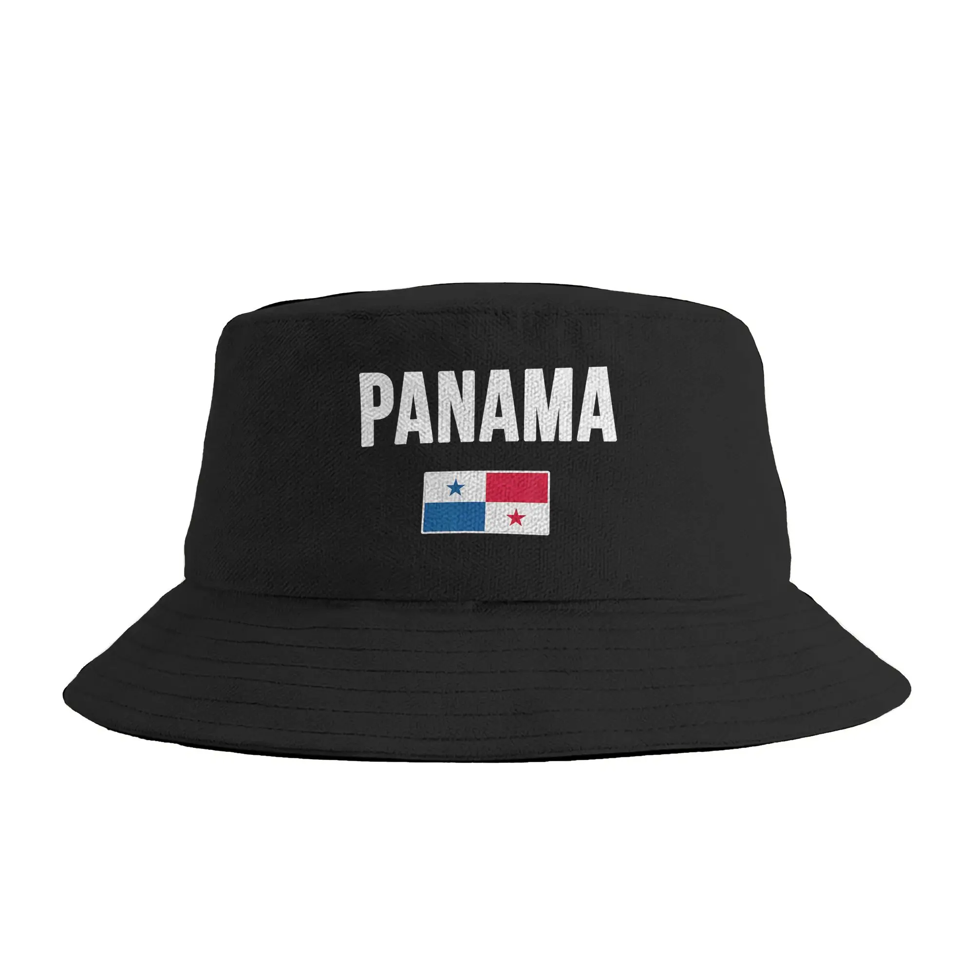 Panama Panamanian Flag Bandera panamena Bucket Hat  Harajuku Fisherman Caps Personality Travel Hiking Sun Hats For Unisex