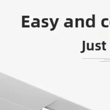 Adjustable Cassette AC Deflector 180 Degree Rotating Air Flow Director For Ceiling Mounted Air Conditioner Vent White
