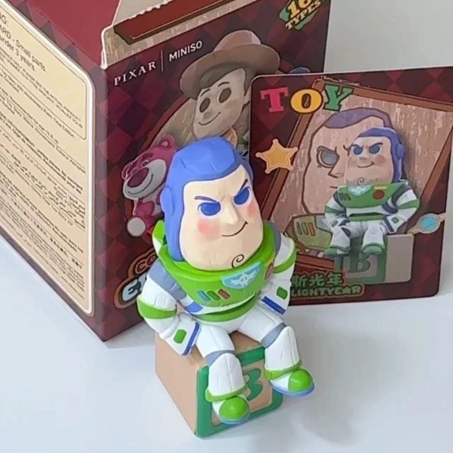 Authentic Miniso Disney Toy Story 30th Remake Time Commemorative Edition Flying Chess Blind Box Collect Ornament Christmas Gifts