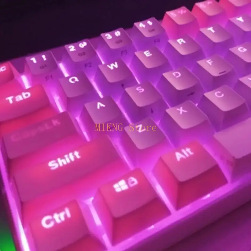104pcs Universal ABS Backlit Keycap OEM Profile for Mechanical Keyboard Cherry MX Switch 61 104 108 980K best sale