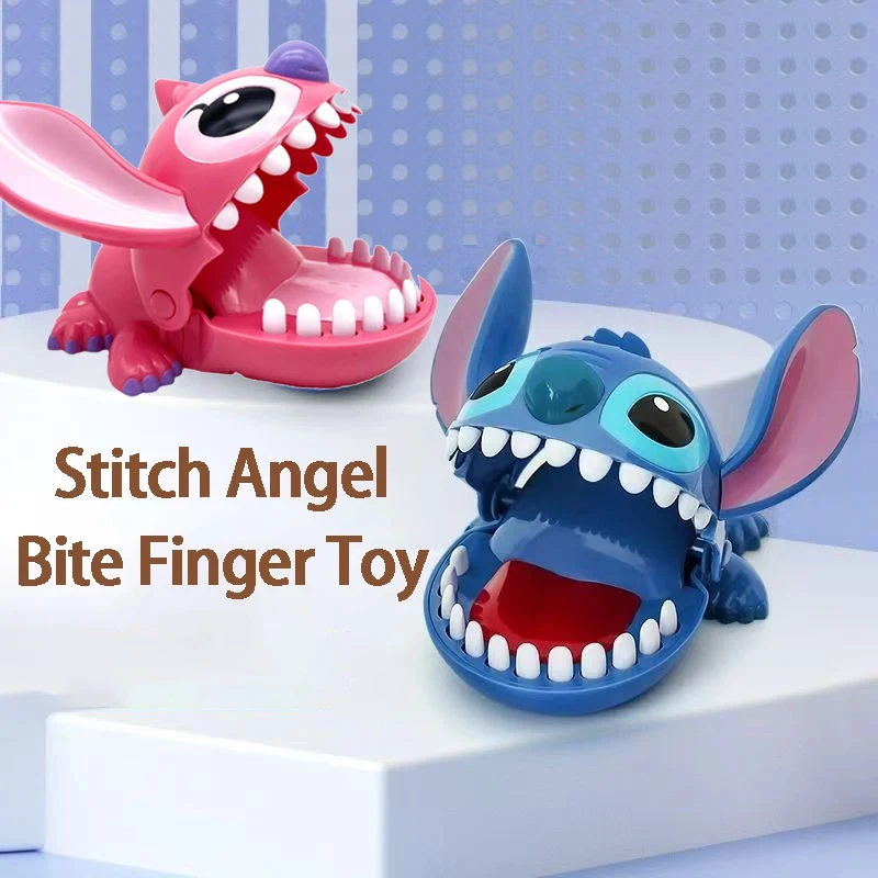 

Stitch Bite Finger Toys Cute Stitch Parent-Child Interactive Puzzle Push Teeth Game Dentist Push Teeth Funny Game Gifts