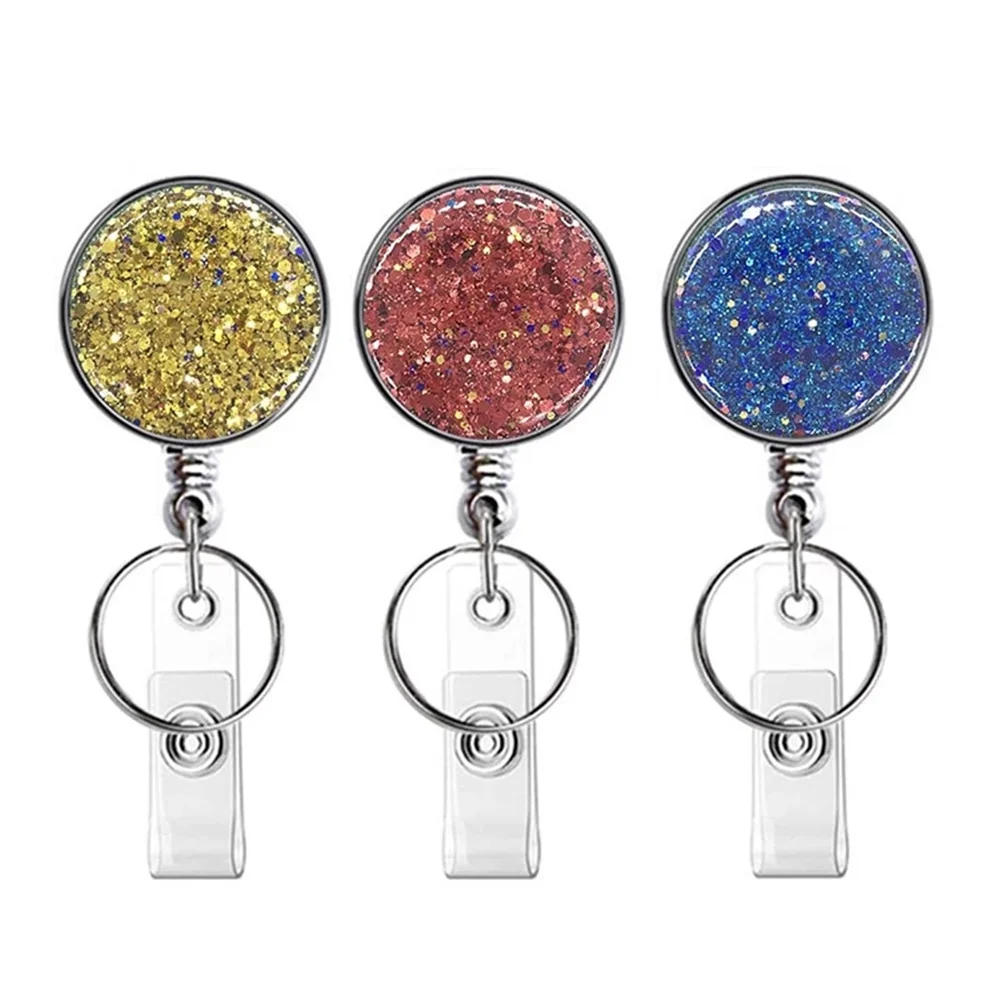 

Work Card ID Card Card Holder Clip Name Tag Holder Badge Holder Clip ID Badge Holder Nurse Doctor Retractable Badge Key Chain