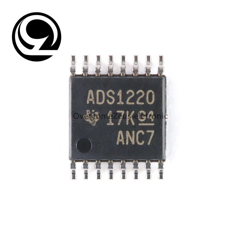 Original In stock SMD ADS1220IPWR TSSOP-16 24-bit analog-to-digital converter chip