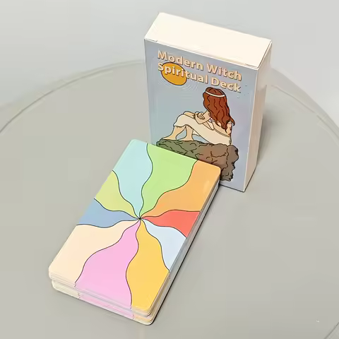 Modern Witch Spiritual Deck 10.3*6cm 60 Pcs Modern Style Oracle Cards