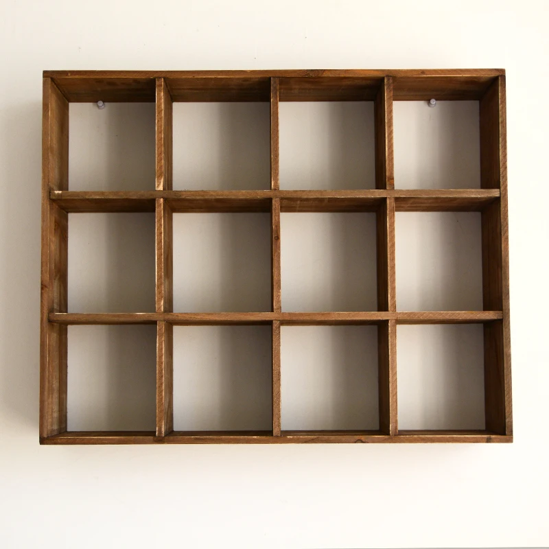 رف من الخشب الصلب المثبت على الحائط لديكور الغرفة، رف منظم لأكواب الشاي والقهوة، رف عرض عائم، أرفف تخزين المطبخ