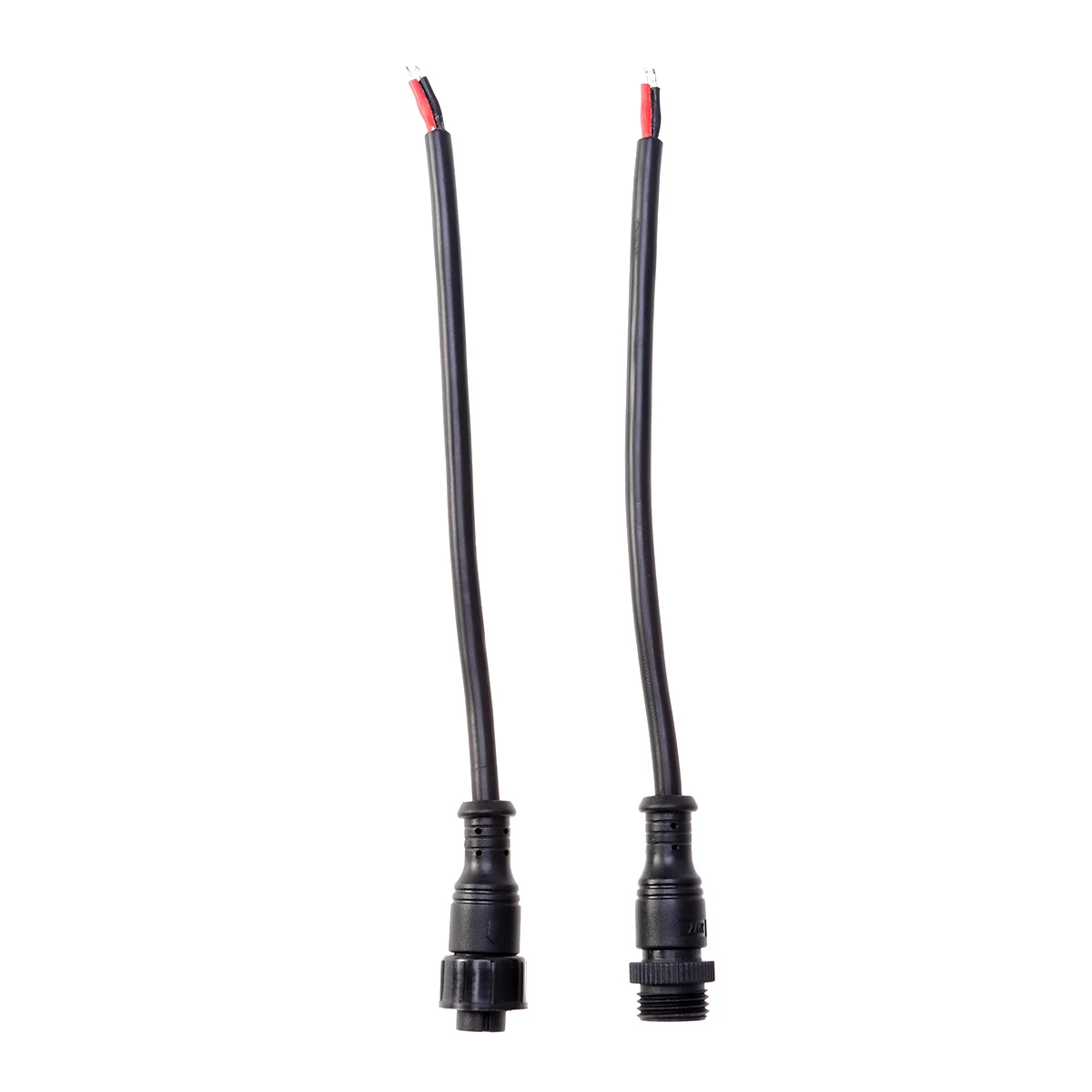 

2Pcs Waterproof Plug Connector Low Resistance Conductive Copper Wire for String Light Outdoor Indoor Decoration Illumination