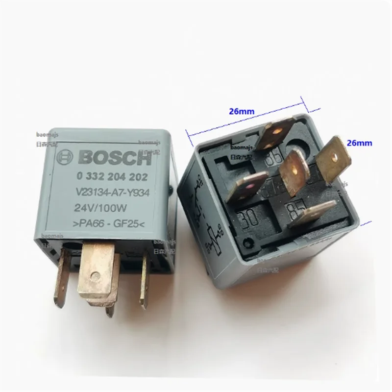 HOT NEW 0 332 204 202  24VDC DCV24 24V 5PIN relay