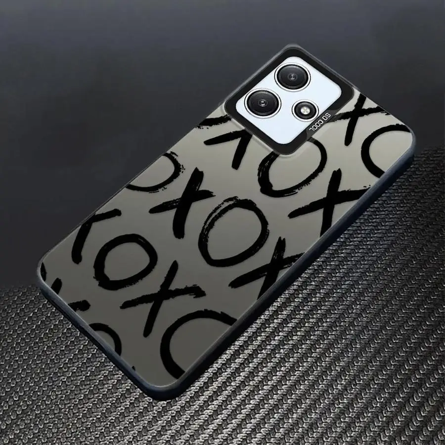 حافظة لهاتف شاومي ريدمي نوت 10s 10 11 Pro 12 13 14 Pro Plus 11s حروف ممتعة XX #5