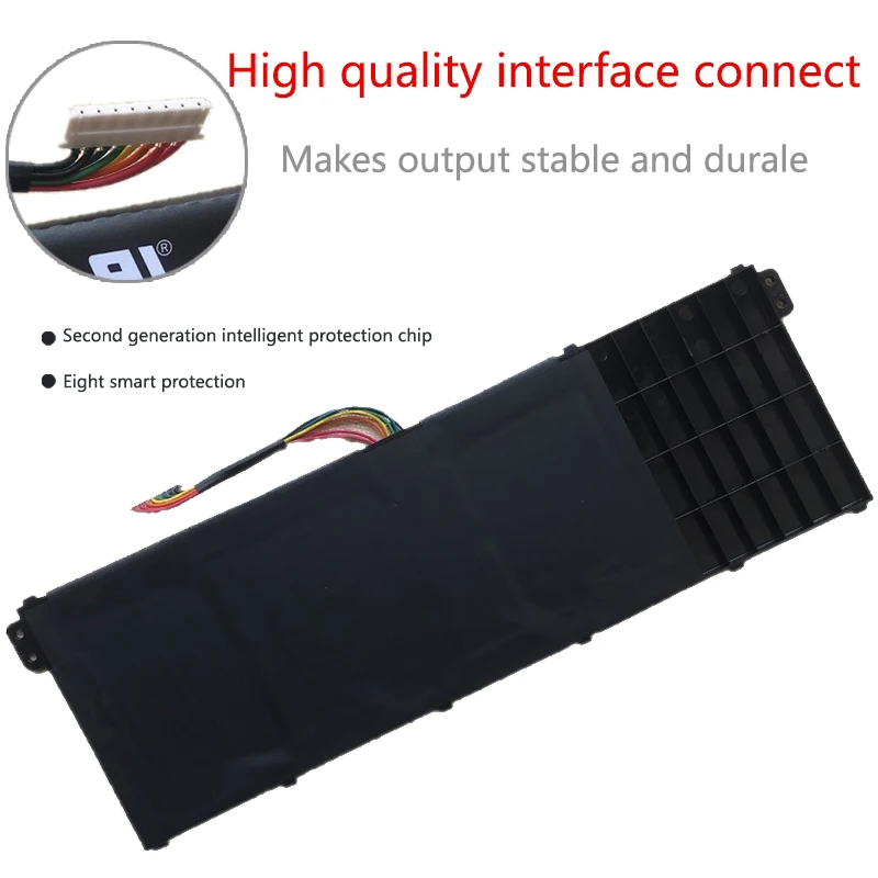 Imagem -02 - Bateria para Acer Aspire Es1732532g 311512523524531533571es1331520731g Cb3111v3-111b115-m Ne512 Ac14b18j Ac14b13j
