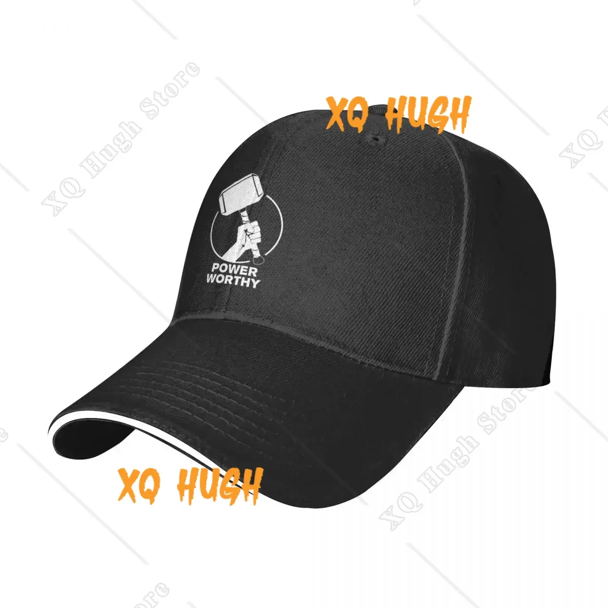 Thor hammer Baseball Cap Golf Hat Man black Hat Baseball Cap Baseball Men Women's