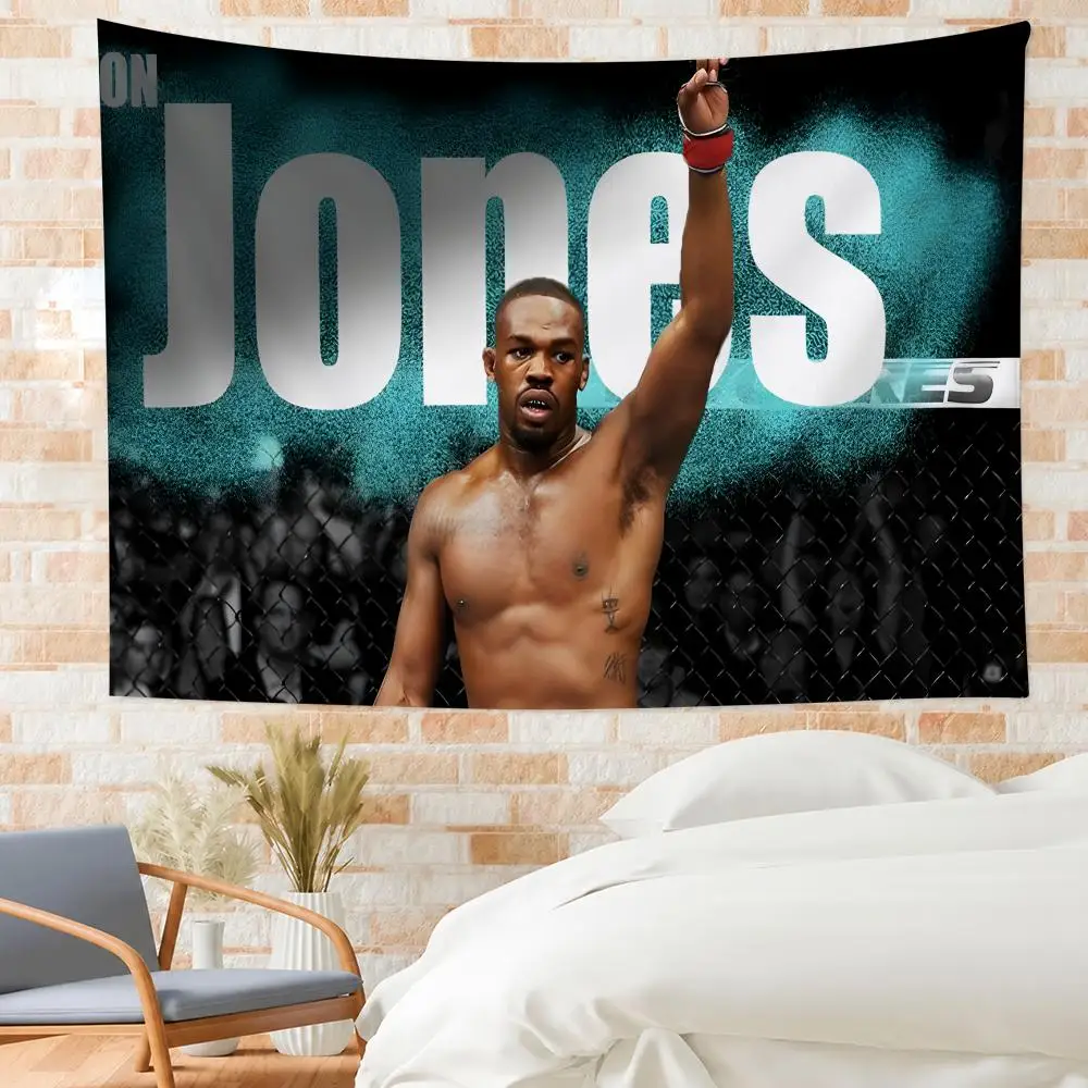 Roy Jones Jr Tapestry House Bedroom Living Bar Garden Microfiber Decoration Background