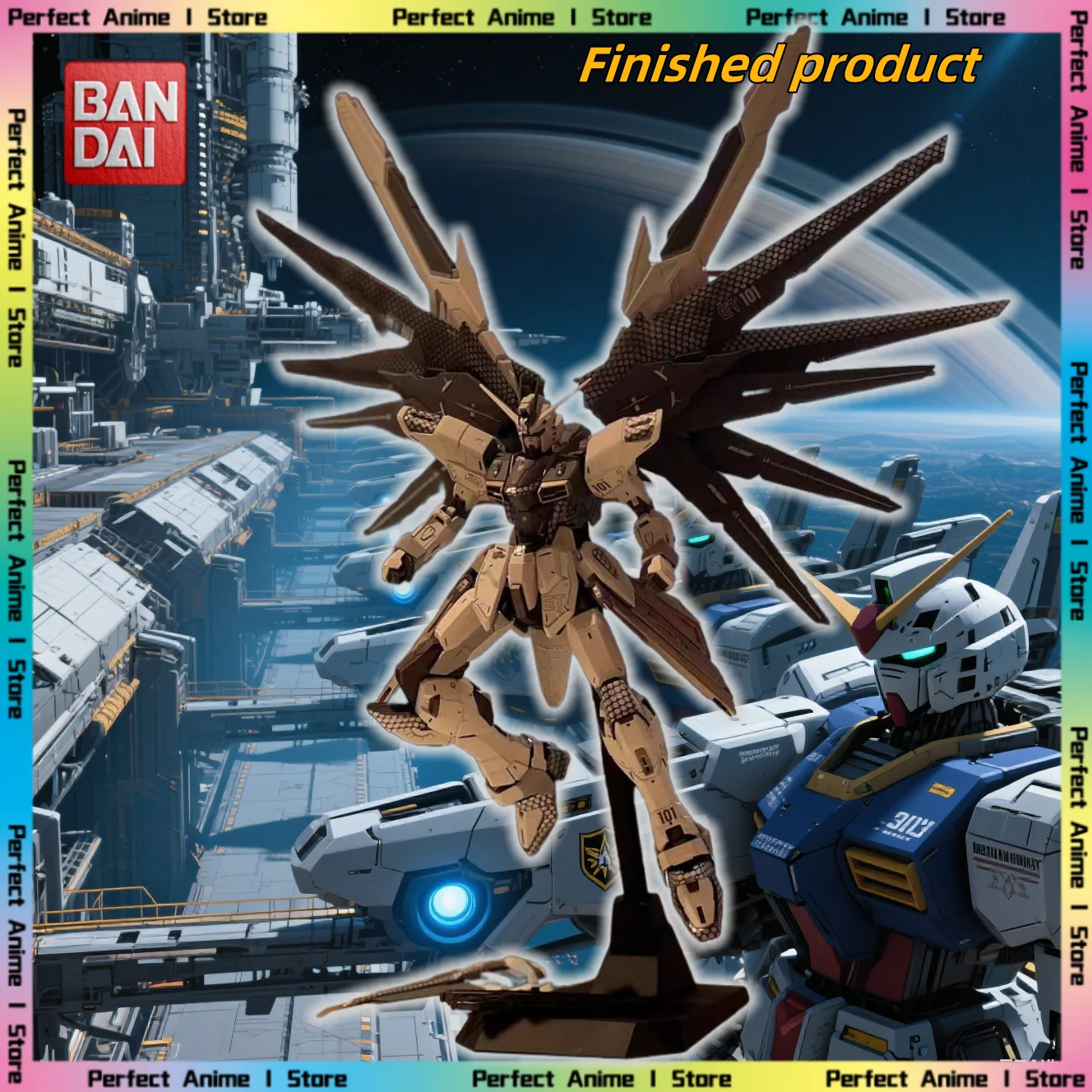 

Bandai Готовая модель MG Free 2.0 Изменение цвета Серебряная змея OEM Изготовленная на заказ сборка