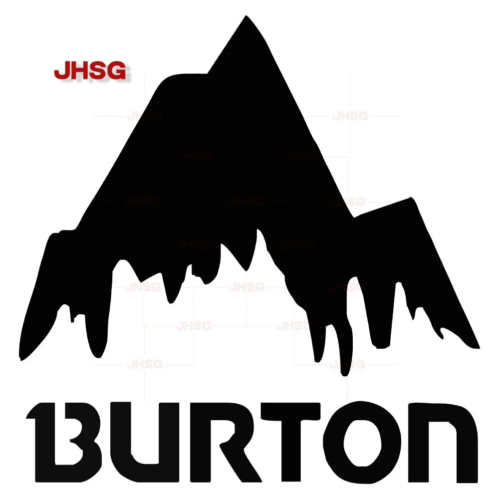 

High Quality Burton Mountain Ski Vinyl Funny Bumper Window New JDM Drift Sticker Vinyl Waterproof Decal