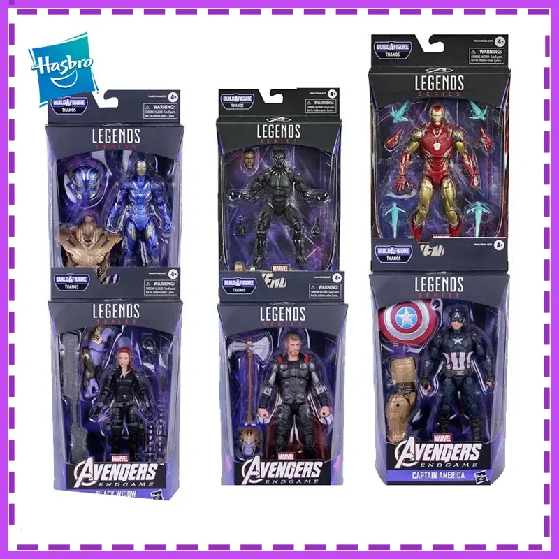 

Фигурки героев Hasbro Marvel Железный человек, черная вдова, Черная пантера, Подлинная коллекция, хобби, подарки, игрушки