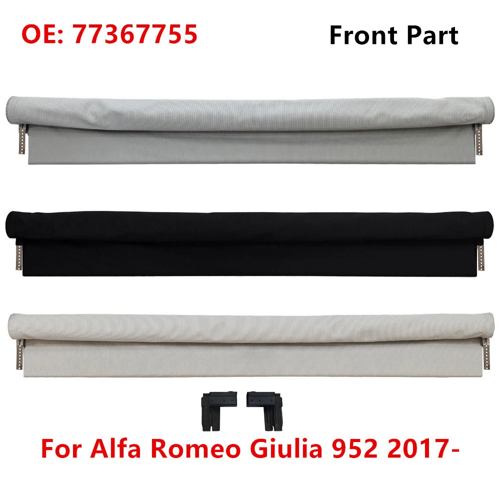 Car Panorama Sunroof Roller Blinds Sunshade Curtain For Alfa Romeo Giulia 952 2017- 77367755 Front Part