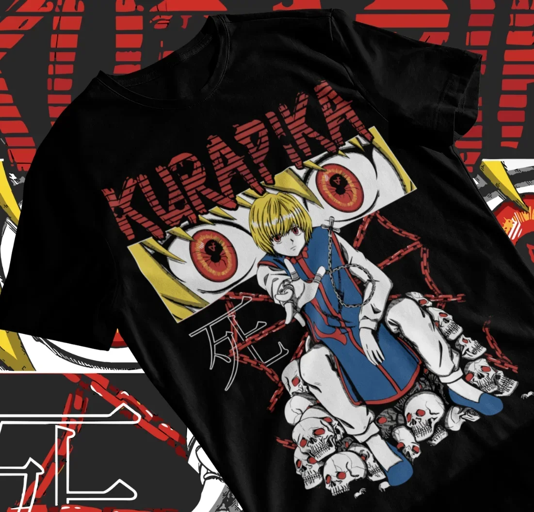 Anime T-Shirt, Anime Graphic Shirt, Hunter Anime, Kurapika Anime Soft Tee