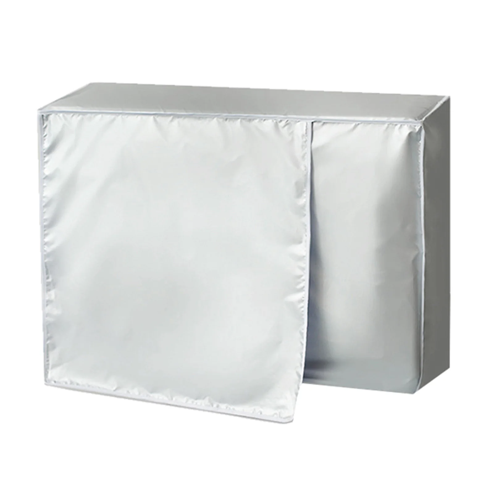 

Oxford Cloth Air Conditioner Cover, Silver Style, Reflects Sunlight, Delays Machine Aging, Waterproof and Dustproof