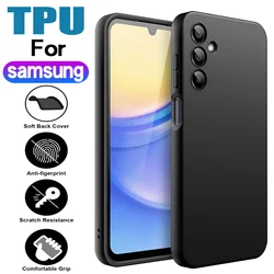 Shockproof Silicone Phone Case For Samsung Galaxy A13 A23 A33 A73 5G A04 A14 A34 A54 A05 S A15 A55 5G A12 Protection Cover Case