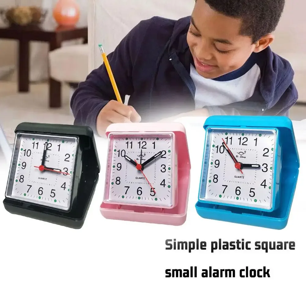 Mini Table Mute Clock Square Jelly Color Alarm Clock G7c5 Wall clock dimible Small digital clock Atomic clock Reloj de mesa