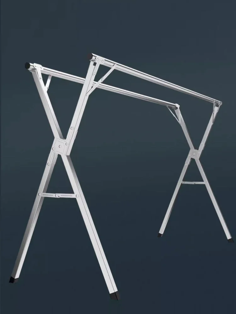 

Clothes and hats Stainless steel rental room Bedroom floor rack Living room drying rack Vertical hanger