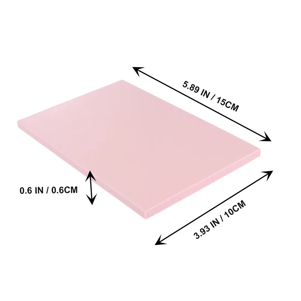 4Pcs Rubber Brick Carving Blocks DIY Supplies Rubber Stamp Making Kit Lightweight Portable Hand Carving Block for Crafting
