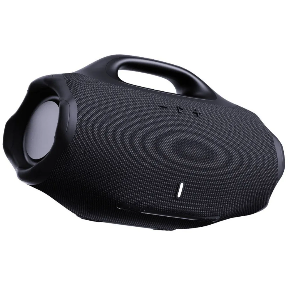 Boomsbox 4 Mini Portable Bluetooth Speaker, Wireless Bass Subwoofer for Desktop & Outdoor, Waterproof Audio with TWS Pairing