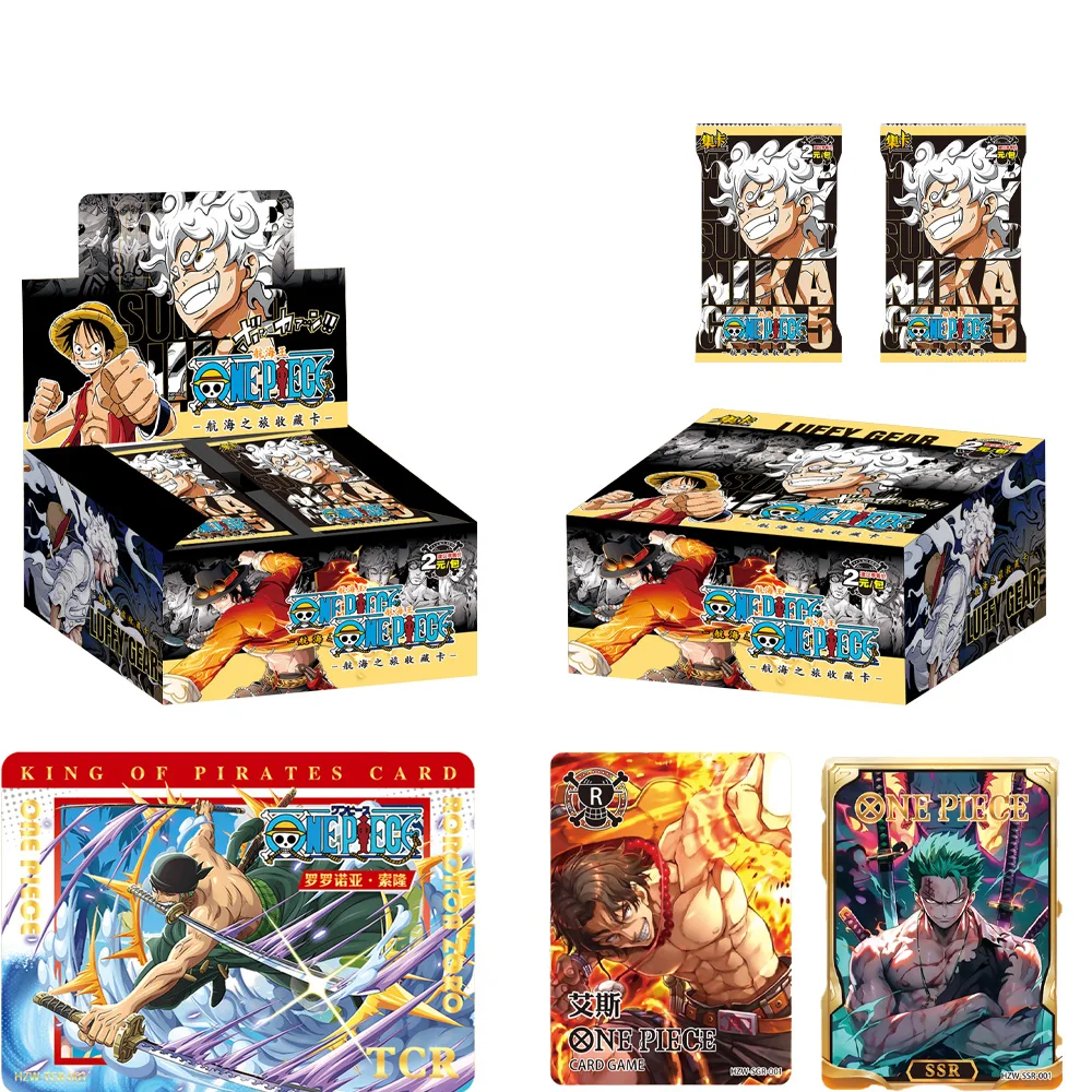 Jeu de cartes à collectionner Anime One Piece, Luffy, Zoro, Sanji Nami, TCG, Booster Box, New Card Collecting