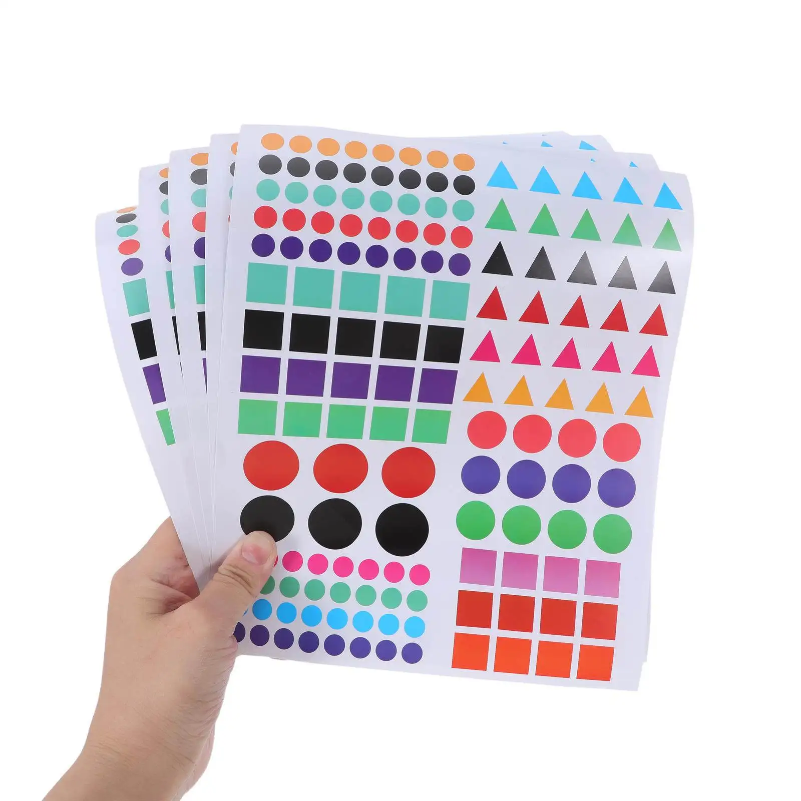 

30 Sheets Multicolored Map Marker Stickers Removable Location Labels for Hiking Trail Camping Site Business Map Indicators